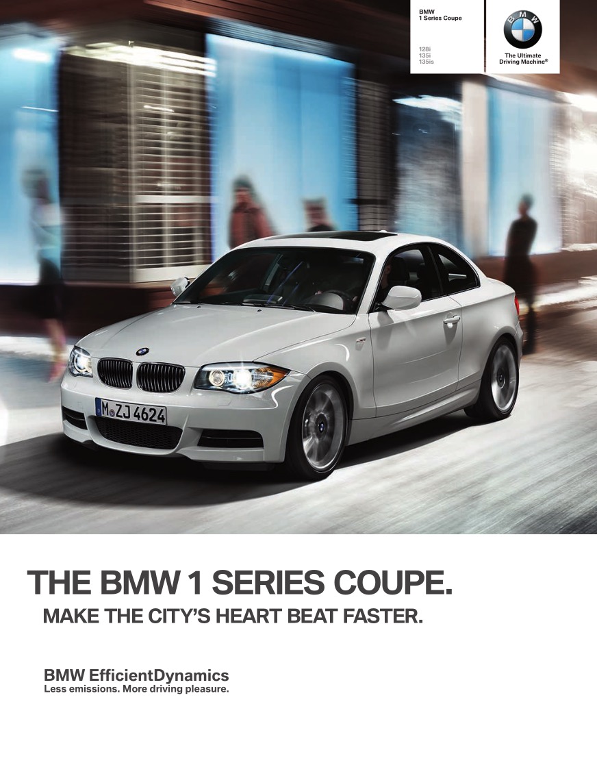 2013 BMW 1-Series Coupe Brochure Page 19